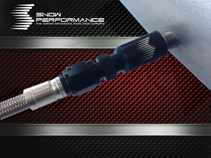 Snow Performance 10-15 Camaro Stg 2 Boost Cooler F/I Water Injection Kit (SS Braided Line & 4AN) Snow Performance Water Meth Kits  AXOPROS