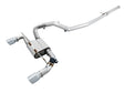AWE Tuning Ford Focus RS SwitchPath Cat-back Exhaust - Chrome Silver Tips AWE Tuning Catback  AXOPROS