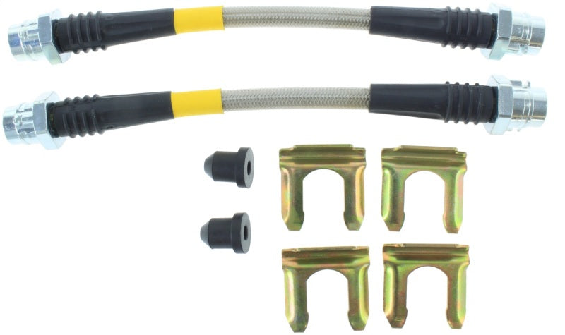 StopTech 98-06 Golf 1.8 Turbo/VR6/20th Ann Rear Stainless Steel Brake Line Kit (does not replace all Stoptech Brake Line Kits  AXOPROS