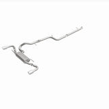 MagnaFlow 10-12 Mazda 3 L4 2.5L Hatchback Split Rear Exit Stainless Cat Back Performance Exhaust Magnaflow Catback  AXOPROS