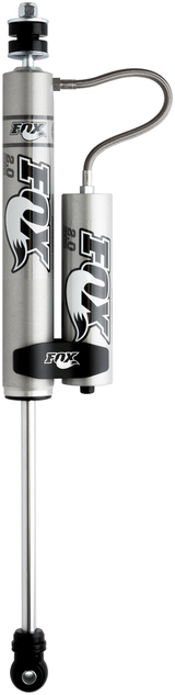 Fox 2.0 Performance Series 10.1in. Smooth Body Remote Res. Shock w/Stem Mount / Std Travel - Black FOX Shocks and Struts  AXOPROS