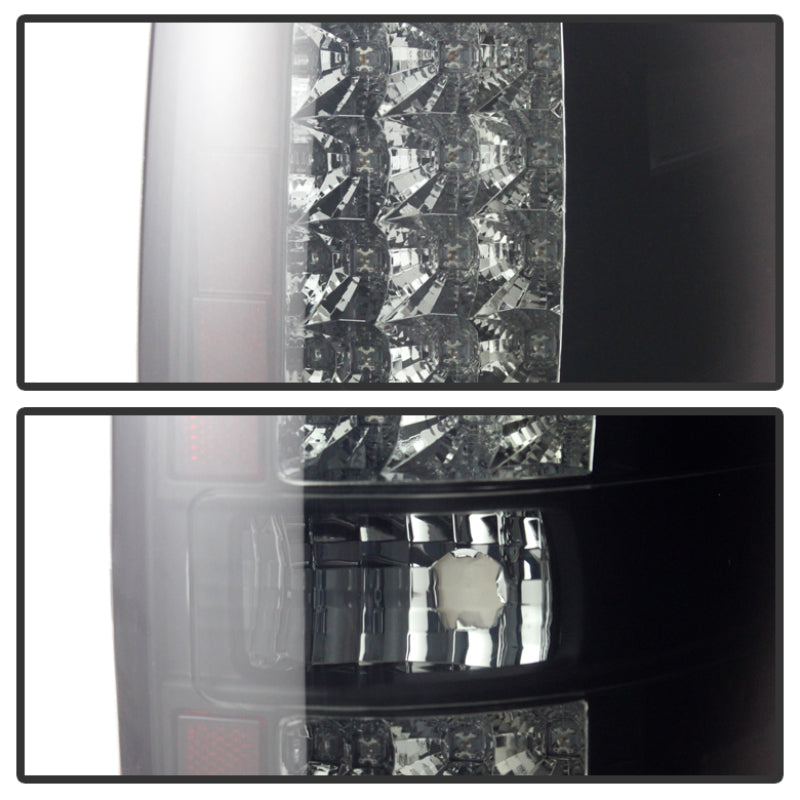 Spyder Ford F150 09-14 LED Tail Lights Black Smoke ALT-YD-FF15009-LED-BSM SPYDER Tail Lights  AXOPROS