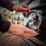 KC HiLiTES 6in. Light Shield for Gravity Pro6 LED Lights (Single) - Clear KC HiLiTES Light Covers and Guards  AXOPROS