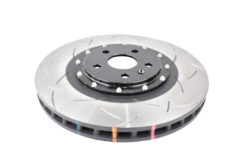 DBA DBA 19+ Chevrolet Camaro ZL1 (w/ NAS Nuts) 5000 Series Black Hat T3 Slotted KP Brake Rotor - Black Brake Rotors - 2 Piece aftermarket performance part