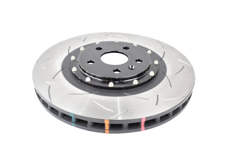 DBA DBA 19+ Chevrolet Camaro ZL1 (w/ NAS Nuts) 5000 Series Black Hat T3 Slotted KP Brake Rotor - Black Brake Rotors - 2 Piece aftermarket performance part