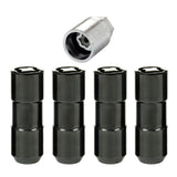McGard McGard Wheel Lock Nut Set - 4pk. (Cone Seat Duplex) 9/16-18 / 7/8 Hex / 2.5in. Length - Black Lug Nuts aftermarket performance part