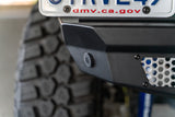 DV8 Offroad 2018 Jeep Wrangler JL MTO Series Rear Bumper w/ Optional Tire Carrier DV8 Offroad Bumpers - Steel  AXOPROS