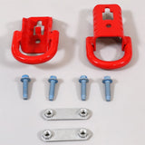 Ford Racing 15-22 F-150 Tow Hooks - Red (Pair) Ford Racing Tow Hooks  AXOPROS
