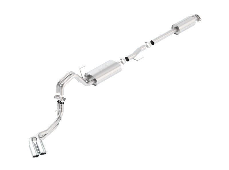 Borla 15-16 Ford F-150 3.5L EcoBoost Ext. Cab Std. Bed Catback Exhaust Touring Truck Side Exit Borla Catback  AXOPROS