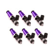 Injector Dynamics 1340cc Injectors - 60mm Length - 14mm Purple Top - Denso Lower Cushion (Set of 6) Injector Dynamics Fuel Injector Sets - 6Cyl  AXOPROS