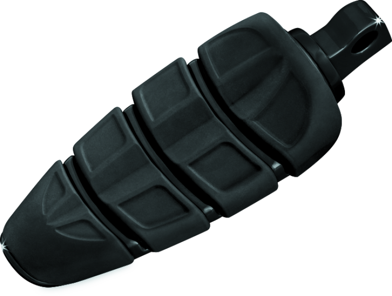 Kuryakyn Kinetic Peg With Male Mount Adapter Gloss Black Kuryakyn Footpegs  AXOPROS