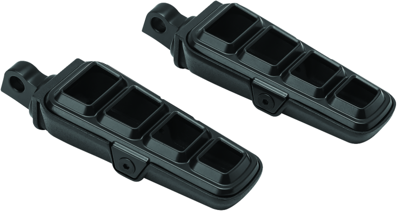 Kuryakyn Dillinger Pegs With Male Mount Adapter Satin Black Kuryakyn Footpegs  AXOPROS