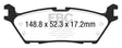 EBC 15+ Ford F150 2.7 Twin Turbo (2WD) Electric PB Greenstuff Rear Brake Pads EBC Brake Pads - Performance  AXOPROS