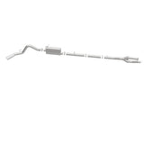 MagnaFlow Sys C/B 11-15 Ford Super Duty F250 6.2L EC CC, SS 3.5in Single Rear Pass Side Ext 5in Tip Magnaflow Catback  AXOPROS
