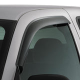 AVS 04-15 Nissan Titan King Cab Ventvisor Outside Mount Window Deflectors 2pc - Smoke AVS Wind Deflectors  AXOPROS