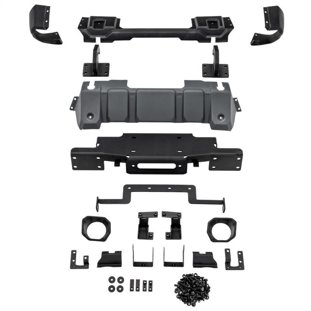 Rugged Ridge Stubby Venator Front Bumper 18-20 Jeep Wrangler JL/JT Rugged Ridge Bumpers - Steel  AXOPROS