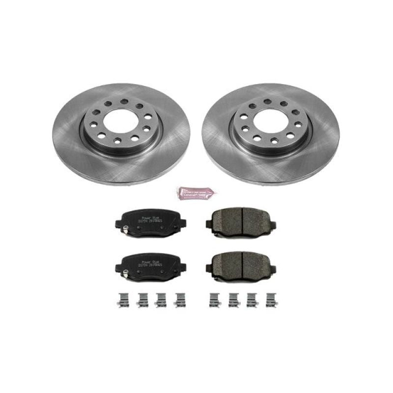 Power Stop 15-17 Chrysler 200 Rear Autospecialty Brake Kit PowerStop Brake Kits - OE  AXOPROS