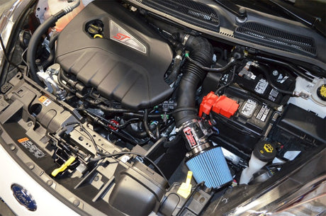 Injen 16-19 Ford Fiesta ST 1.6L Turbo 4Cyl Wrinkle Red Short Ram Intake w/MR Tech (Special order) Injen Cold Air Intakes  AXOPROS