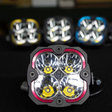 KC HiLiTES FLEX ERA 4 Color Bezel Ring Red (ea) KC HiLiTES Light Bars & Cubes  AXOPROS