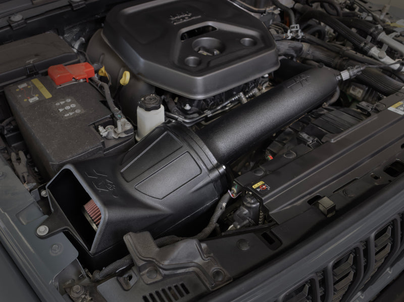 K&N 2024 Jeep Wrangler 4xE 63 Series Air Intake K&N Engineering Cold Air Intakes  AXOPROS