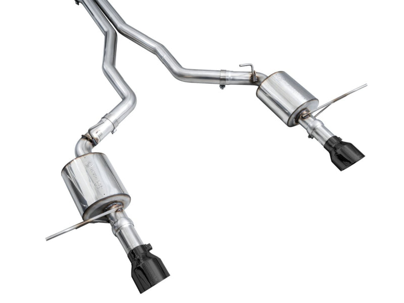 AWE Tuning 18-23 Dodge Durango SRT & Hellcat Touring Edition Exhaust - Diamond Black Tips AWE Tuning Catback  AXOPROS