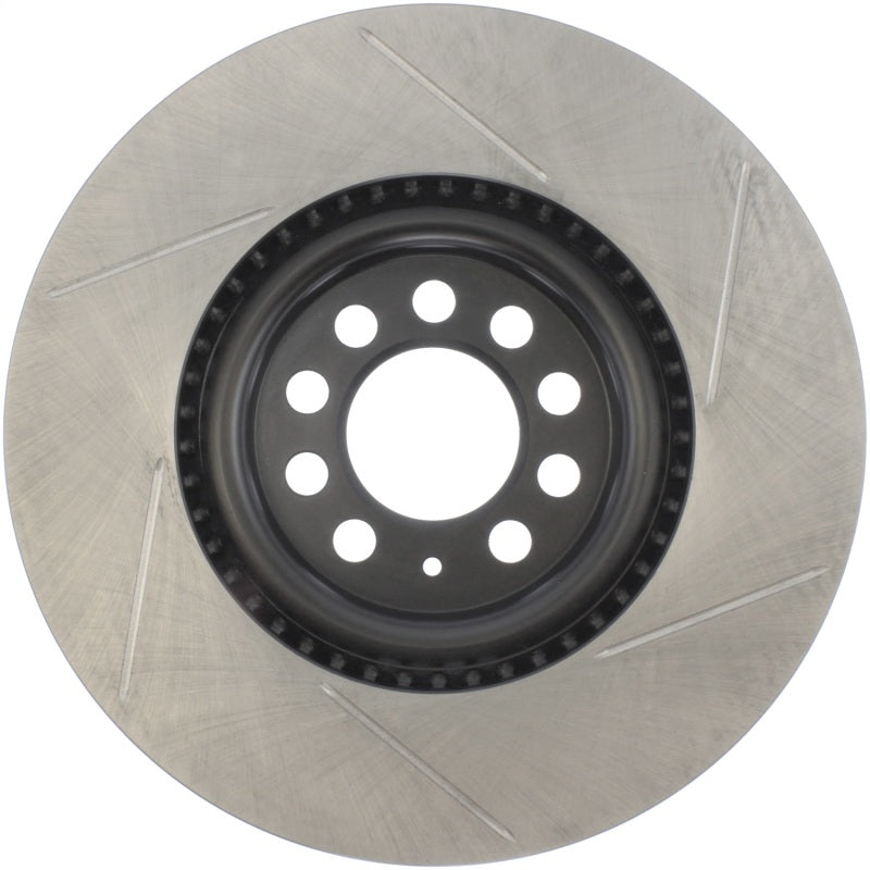 StopTech Power Slot 3/99-06 Audi TT/00-06 TT Quattro / 03-05 VW Golf GTi Right Front Slotted Rotor Stoptech Brake Rotors - Slotted  AXOPROS
