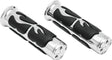 Kuryakyn ISO Flame Grips Metric Universal 1inch Chrome Kuryakyn Grips  AXOPROS