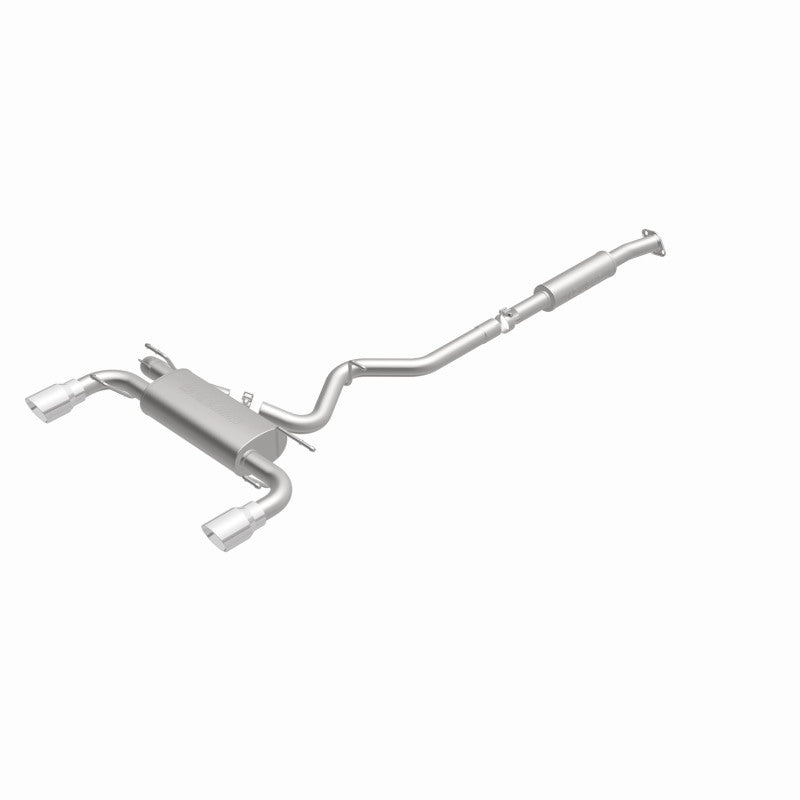 MagnaFlow 13 Scion FR-S / 13 Subaru BRZ Dual Split Rear Exit Stainless Cat Back Performance Exhaust Magnaflow Catback  AXOPROS