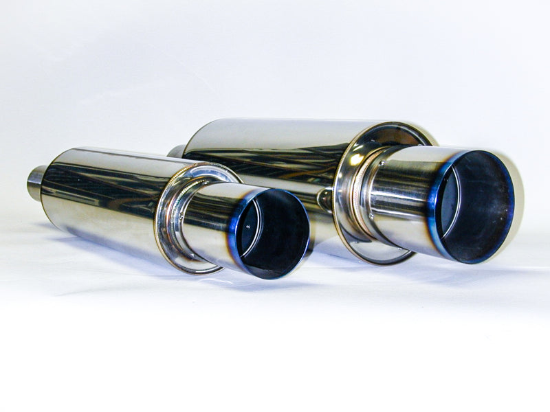 HKS Universal Stainless Hi Power 130mm Titanium Muffler HKS Muffler  AXOPROS