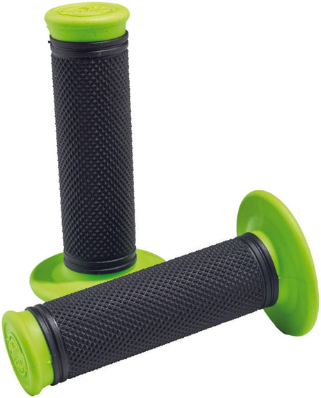 ProTaper Pro Series Clamp On Full Diamond Green/Black ProTaper Grips  AXOPROS