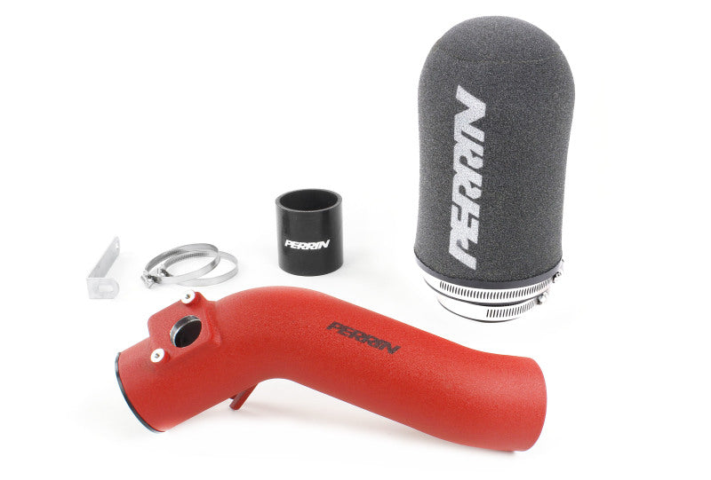 Perrin 18-21 Subaru STI Cold Air Intake - Red Perrin Performance Cold Air Intakes  AXOPROS