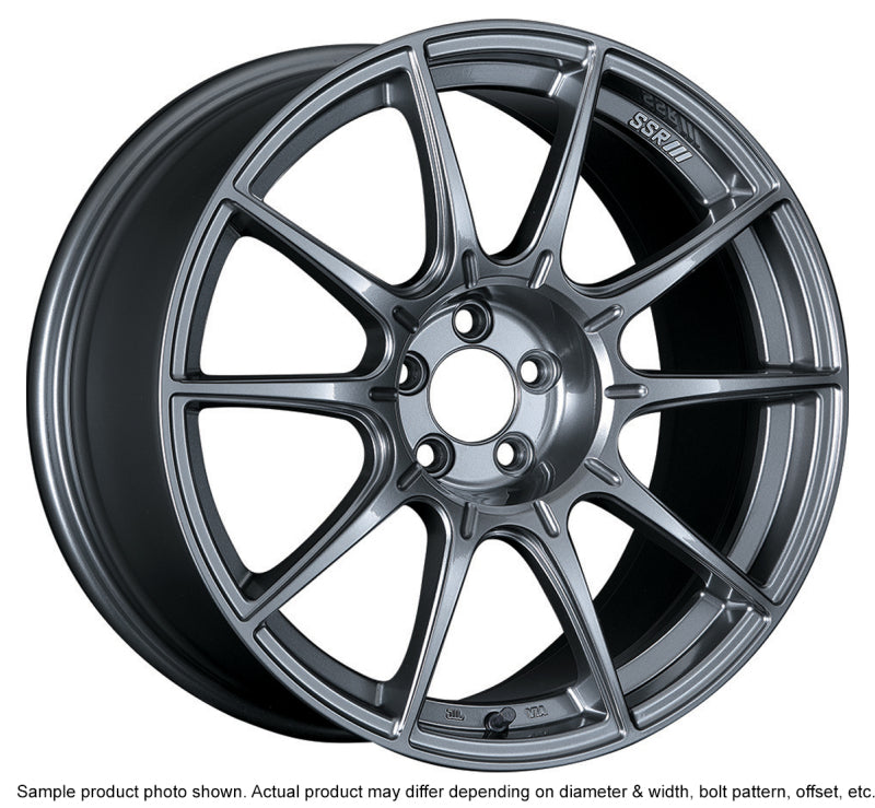 SSR GTX01 18x9.5 5x100 40mm Offset Dark Silver Wheel FRS / BRZ SSR Wheels - Cast  AXOPROS