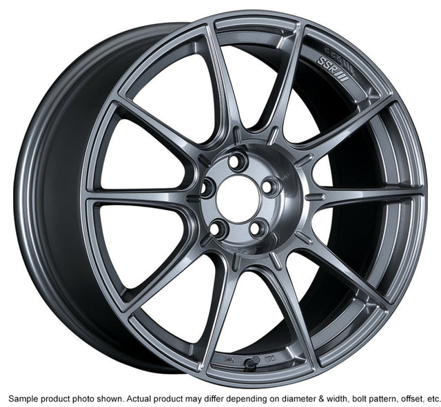 SSR GTX01 18x9.5 5x100 40mm Offset Dark Silver Wheel FRS / BRZ SSR Wheels - Cast  AXOPROS