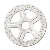 Performance Machine Disc 11.5 x .20 1 Pc Eco 5 Spoke Stainless Steel Performance Machine Brake Rotors - Drilled  AXOPROS