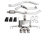 AWE Tuning 2023 Honda Civic Type R FL5 Touring Edition Exhaust w/ Triple Diamond Black Tips AWE Tuning Catback  AXOPROS