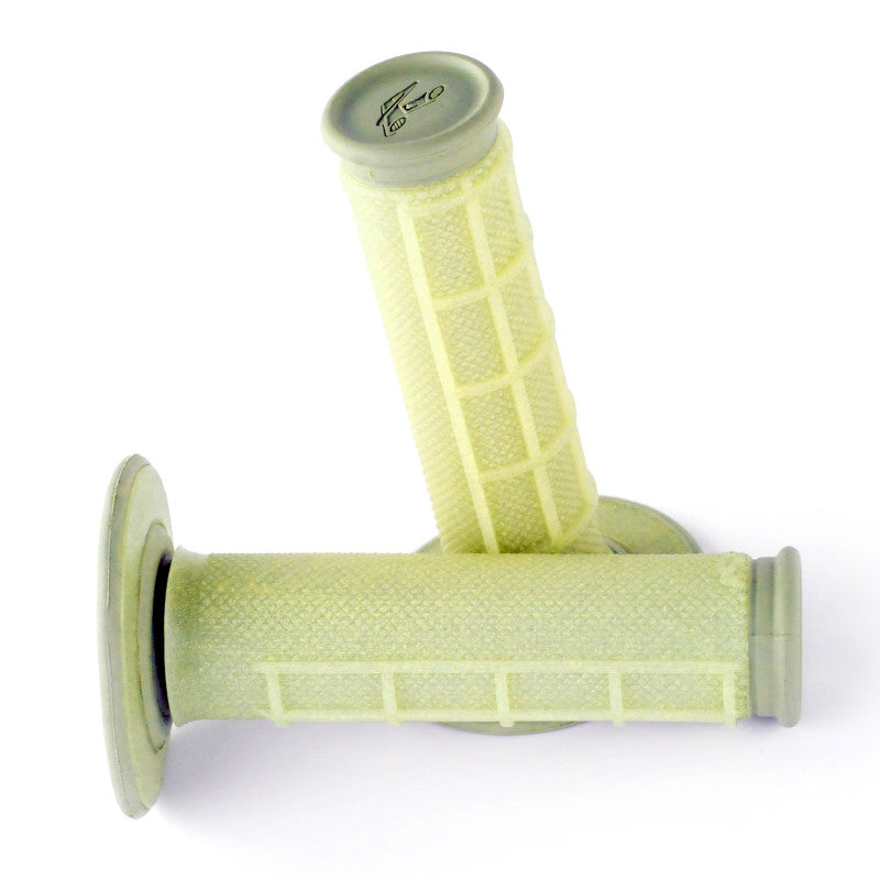 Renthal MX Dual Compound Grips 1/2 Waffle - Kevlar Renthal Grips  AXOPROS