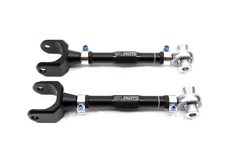 SPL Parts 2015+ Ford S550 Mustang Rear Toe Arms w/ Eccentric Lockouts SPL Parts Suspension Arms & Components  AXOPROS