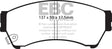 EBC 06-09 Ford Fusion 2.3 Yellowstuff Front Brake Pads EBC Brake Pads - Performance  AXOPROS