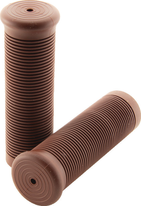 Bikers Choice 1 Inch Brown High Fidelity Grip Bikers Choice Grips  AXOPROS