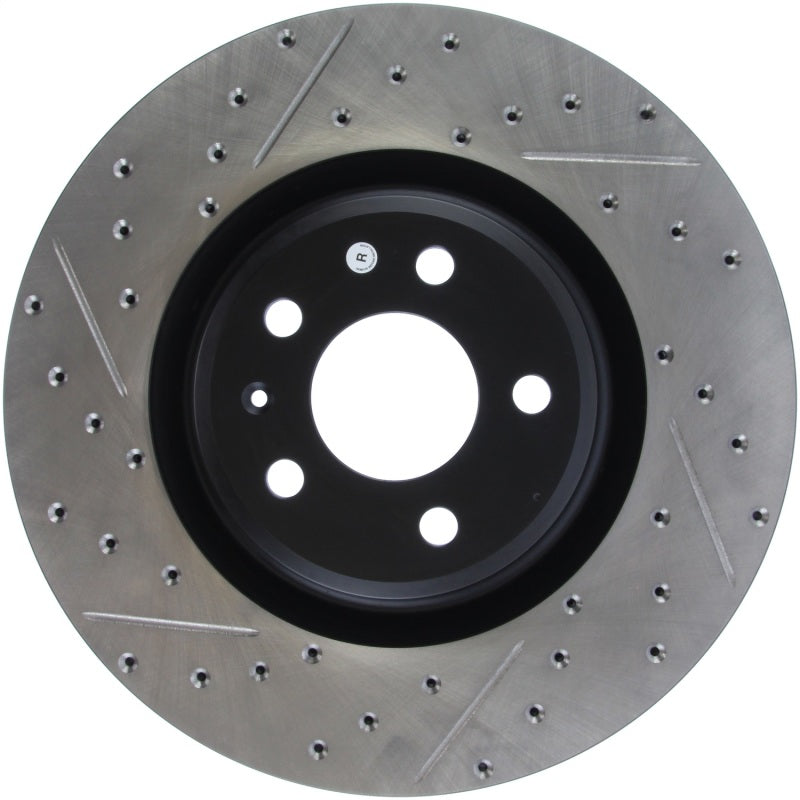 StopTech Slotted & Drilled Sport Brake Rotor Stoptech Brake Rotors - Slot & Drilled  AXOPROS