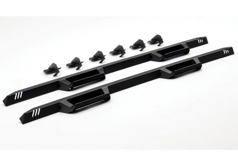 N-Fab EPYX 2019 Jeep Wrangler JT 4DR Truck - Full Length - Tex. Black N-Fab Side Steps  AXOPROS