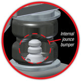 Air Lift Replacement Air Spring - Loadlifter 5000 Ultimate Bellows Type w/ internal Jounce Bumper Air Lift Air Springs  AXOPROS