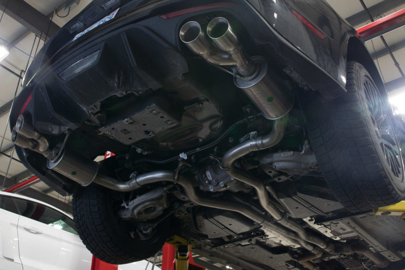 Roush 2018-2024 Ford Mustang 5.0L V8 Cat-Back Exhaust Kit (Fastback Only) Roush Catback  AXOPROS