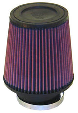 K&N Universal Rubber Filter 3 1/2inch ID FLG / 6inch Base / 4-5/8inch Top / 6inch Height K&N Engineering Air Filters - Universal Fit  AXOPROS