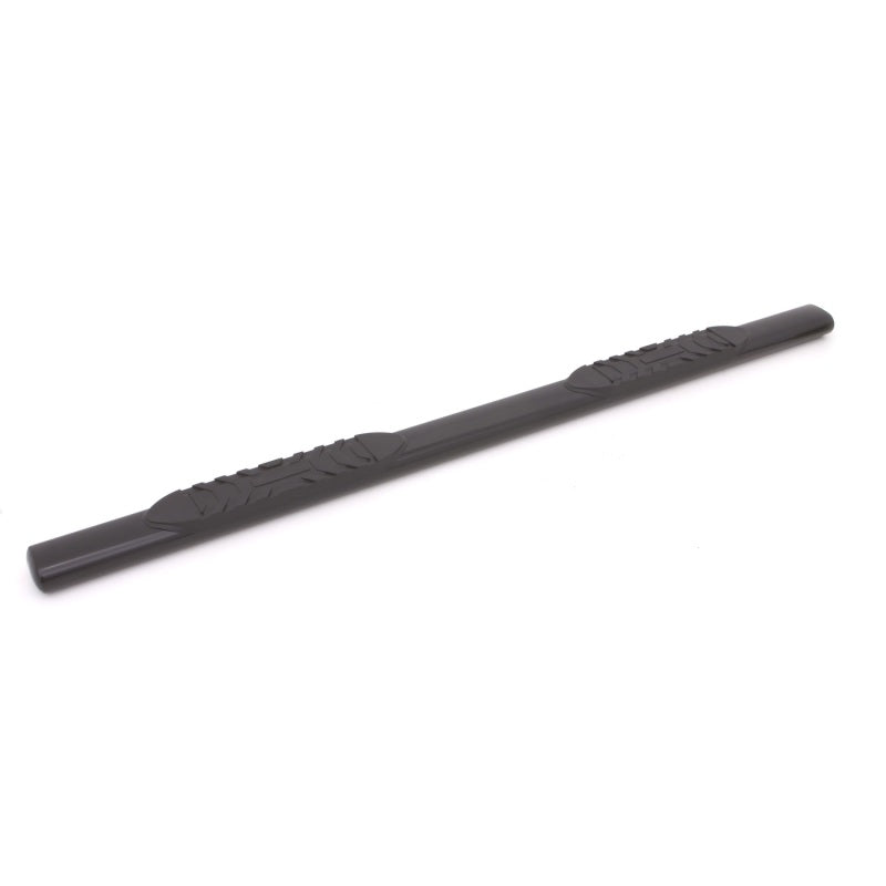 Lund 03-09 Dodge Ram 2500 Quad Cab 5in. Oval Straight Steel Nerf Bars - Black LUND Nerf Bars  AXOPROS