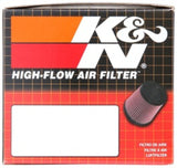 K&N Universal Air Filter - 2-7/16in Flange x 3-1/2in OD x 4in Height K&N Engineering Air Filters - Universal Fit  AXOPROS