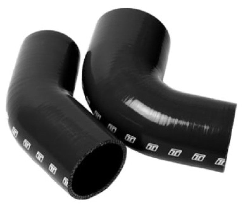 Turbosmart 90 Reducer Elbow 2.0in - 2.50in - Black Turbosmart Silicone Couplers & Hoses  AXOPROS