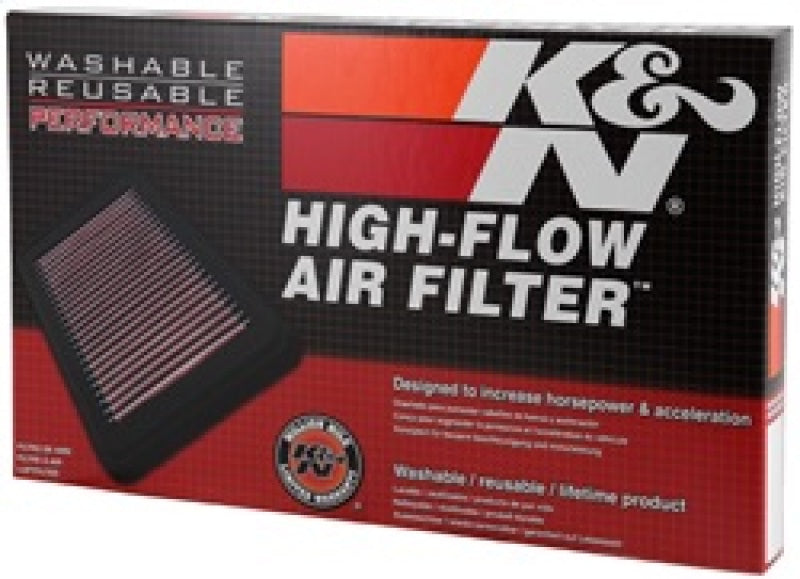 K&N 02-10 Dodge Ram 1500/2500/3500 3.7/4.7/5.7L Drop In Air Filter K&N Engineering Air Filters - Drop In  AXOPROS