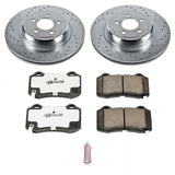 Power Stop 08-23 Dodge Challenger Rear Z26 Street Warrior Brake Kit PowerStop Brake Kits - Performance D&S  AXOPROS