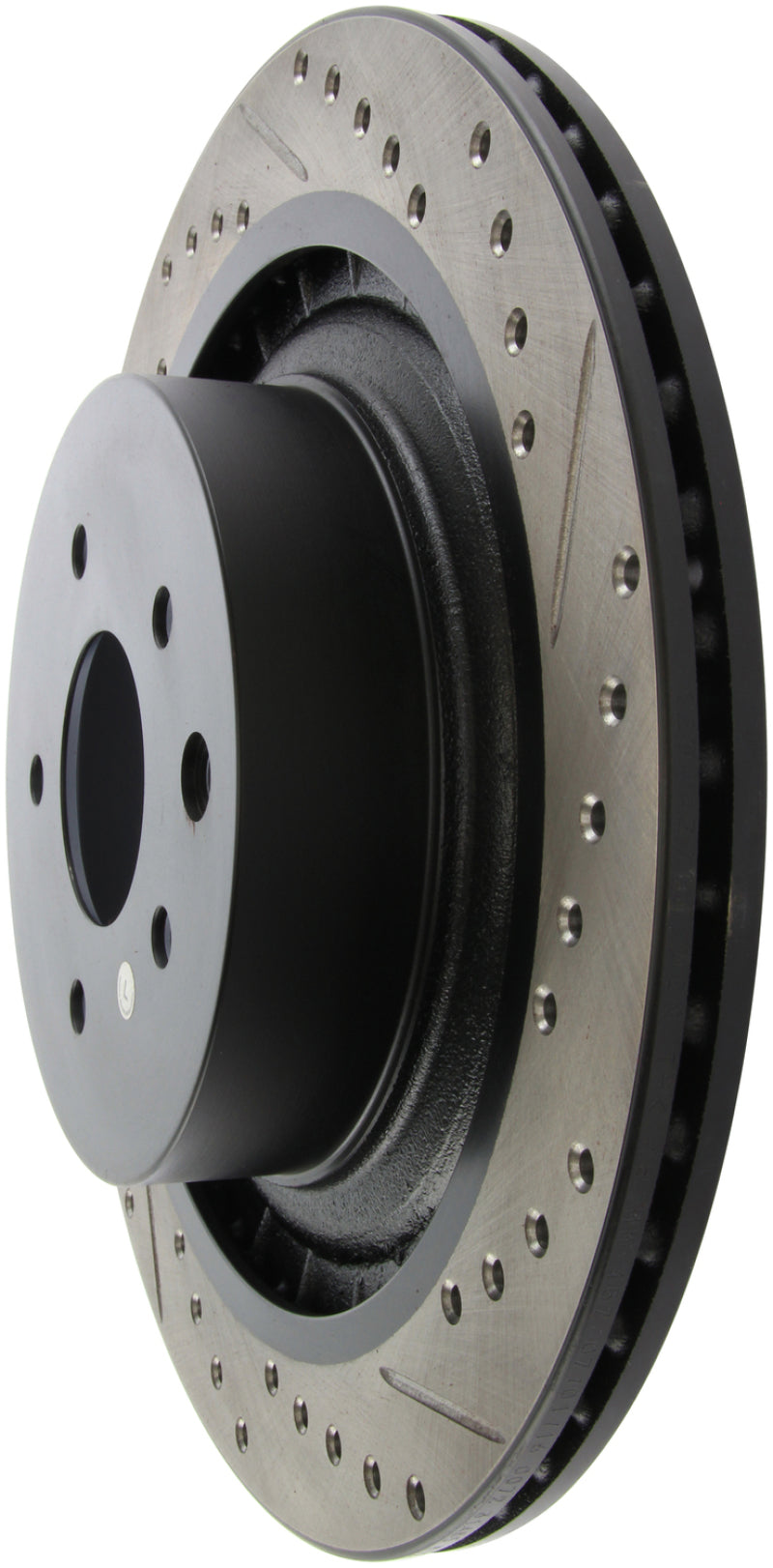 StopTech Infiniti G37 / Nissan 370Z SportStop Slotted & Drilled Rear Left Rotor Stoptech Brake Rotors - Slot & Drilled  AXOPROS